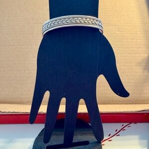 Sterling Silver Cuff Bracelet large